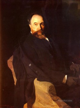 Retrato De Don Aureliano De Beruete 画家 ホアキン・ソローリャ Oil Paintings